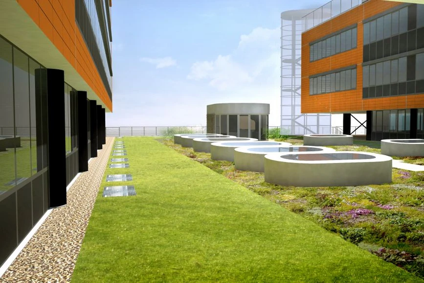 Masarykova univerzita, Magazín M, CC-BY: Biobanka bude pod zemí mezi pavilony Recetoxu a Inbitu.