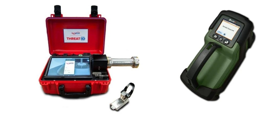 2 THETA: Univerzální přenosný FT-IR spektrometr ThreatID a Ruční FT-IR spektrometr XplorIR