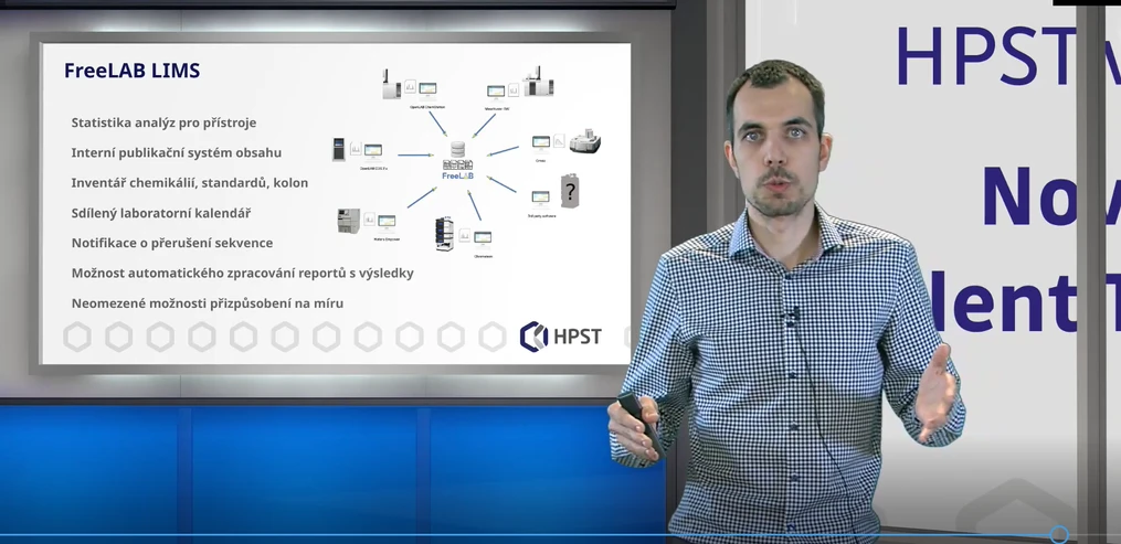 HPST: Přednáška Ing. Michala Novotného - HPST LIMS software FreeLAB
