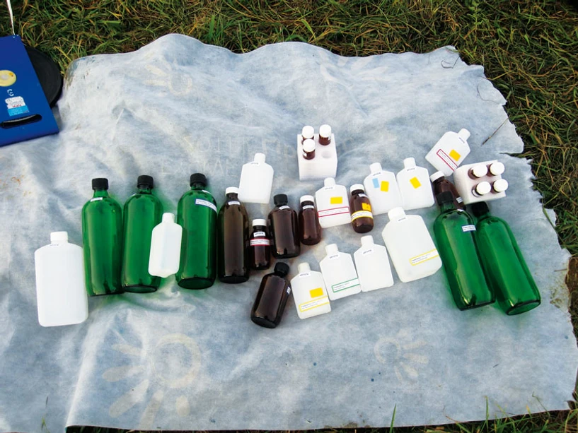 VTEI: Obr. 3. Zamezení kontaminace vzorkovnic