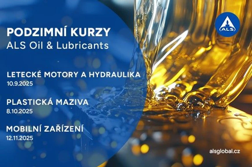 <p><strong>ALS Czech republic: </strong>Pozvánka na Podzimní kurzy ALS Oil &amp; Lubricants</p>