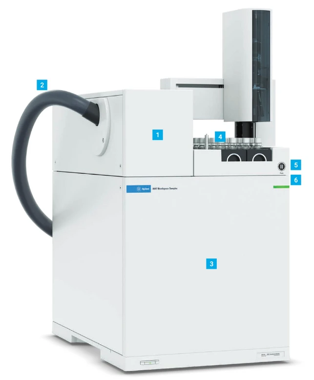 HPST: Agilent 8697 Headspace Sampler