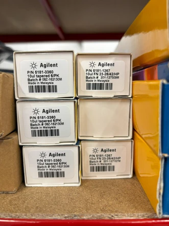 Agilent ALS stříkačka, 10 µl, pevná jehla, 23-26s/42/cone, 5181-1267 (Nová)