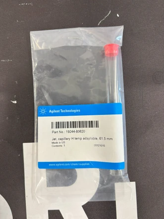 Agilent FID tryska, s ID 0,018 palce, pro kapilární kolony, 19244-80620 (Nová)