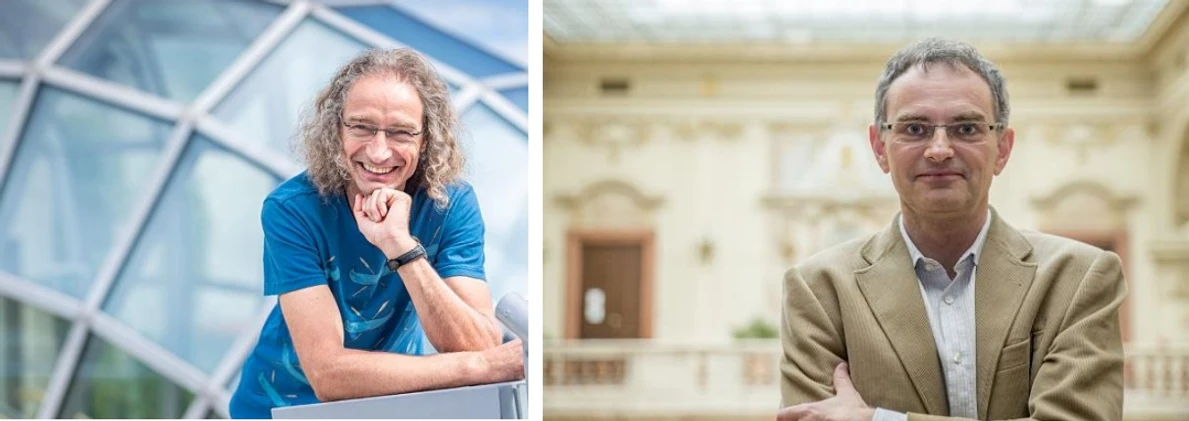 Akademie věd ČR: Pavel Jungwirth (vlevo), Tomáš Jungwirth (vpravo)