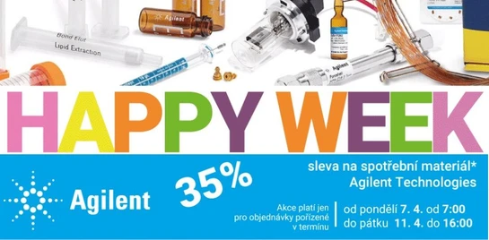 Altium Happy Week 7. 4. - 11. 4. 2025 - 35% sleva na produkty spotřebního materiálu značky Agilent