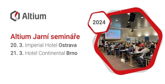Altium Jarní semináře na Moravě 2024 (Program GC 1/2)