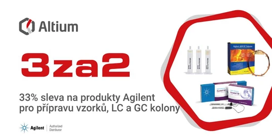 Produkty Agilent - akce 3za2