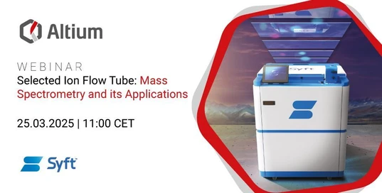 Altium webinář na téma Selected Ion Flow Tube: Mass Spectrometry and its Application (Pozvánka)