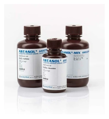 Analytika Zakázkové kalibrační roztoky