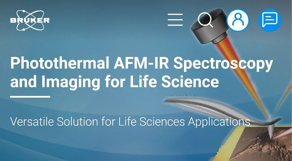 Bruker: Photothermal AFM-IR Spectroscopy and Imaging for Life Science
