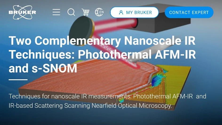 Bruker: Two Complementary Nanoscale IR Techniques: Photothermal AFM-IR and s-SNOM