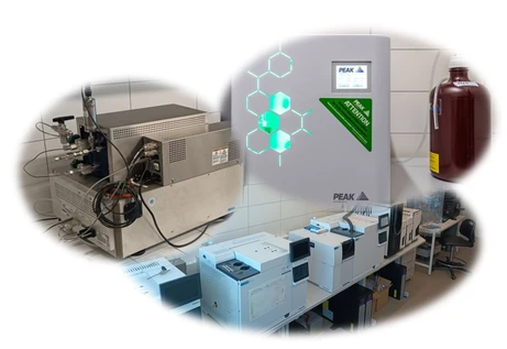 Komplexní analýza čistot vodíkového paliva (CDV)