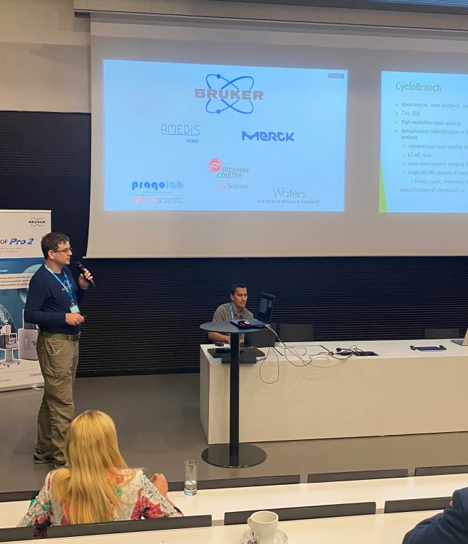 ČSHS: Konference CEEPC-IPM-CMSC 2022: Quantification of small molecules in liquid chromatography/mass spectrometry datasets by CycloBranch (Jiří Novák)