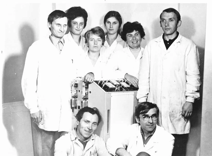 ČSHS: Obr. 3: Pracovní skupina z Výzkumného ústavu organických syntéz (1)