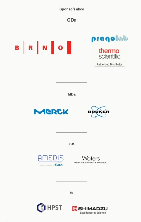 ČSHS: Sponzoři: 11. Česká konference hmotnostní spektrometrie 2023