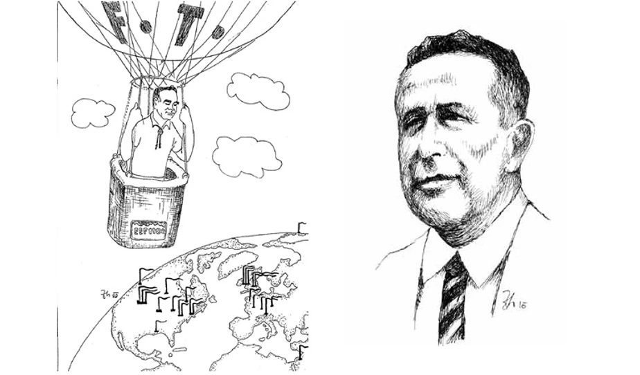 ČSHS/Zdeněk Herman: Eldon E. Ferguson (USA) a Fred W. Lampe (USA)