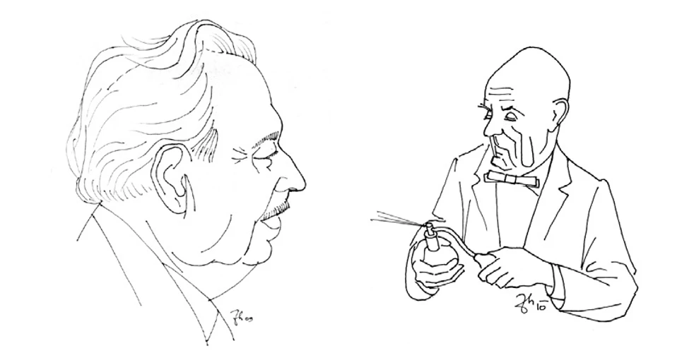 ČSHS/Zdeněk Herman: John Herbert Beynon (UK) a John Fenn (USA)