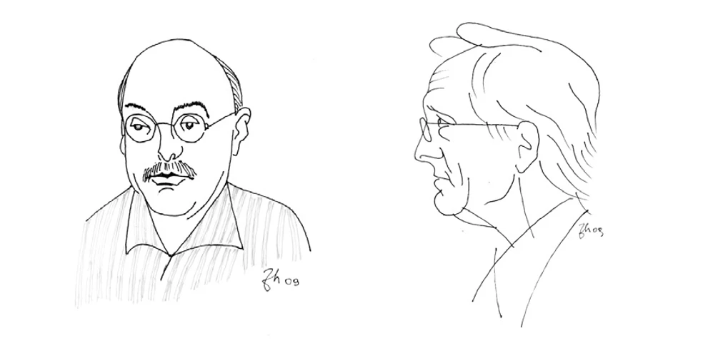 ČSHS/Zdeněk Herman: John Traeger (Austrálie) a Emilio Gelpi (Španělsko)