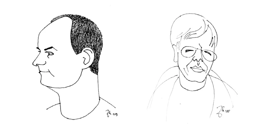 ČSHS/Zdeněk Herman: Vladimír Havlíček (Česká republika) a Einer Uggerud (Nizozemsko)