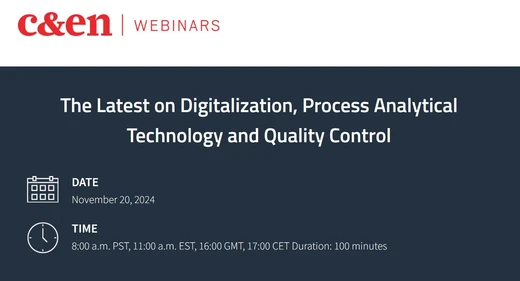 The Latest on Digitalization, Process Analytical Technology and Quality Control