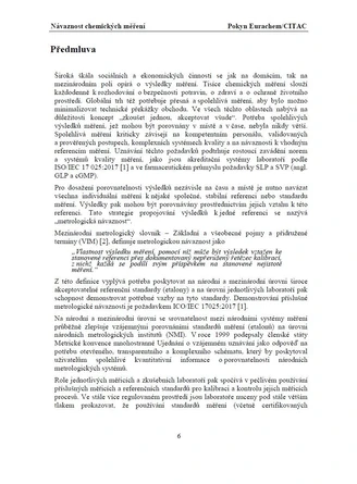 Kvalimetrie 24 - Návaznost chemických měření / Metodický návod pro pořádání malých mezilaboratorních porovnání