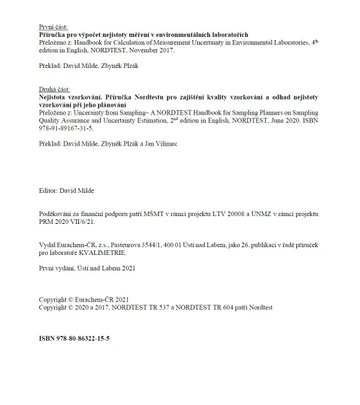 Kvalimetrie 26 - Nejistota měření a vzorkování