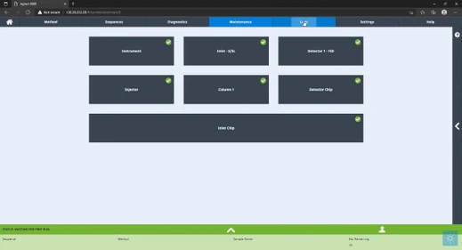 Váš chytrý GC Agilent a internetový prohlížeč
