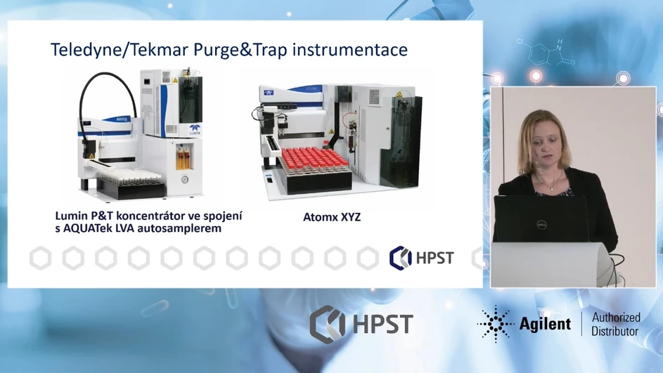 HPST: Instrumentace Purge&Trap pro stanovení těkavých organických látek