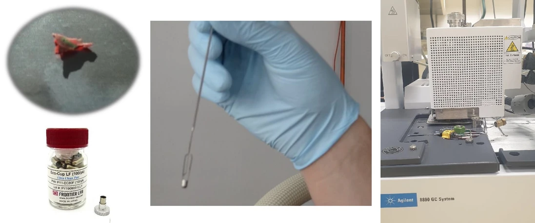 HPST/UPOL: Sample preparation for Pyrolysis GCMS analysis