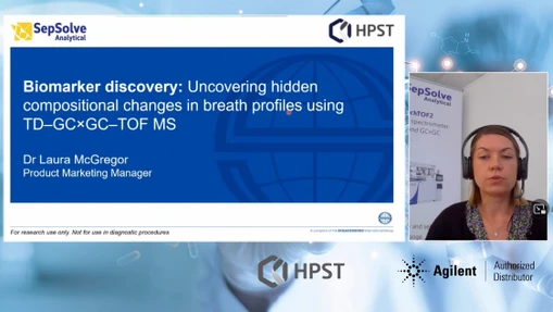 Uncovering hidden compositional changes in breath profiles using TD–GC×GC–TOF MS (záznám přednášky)