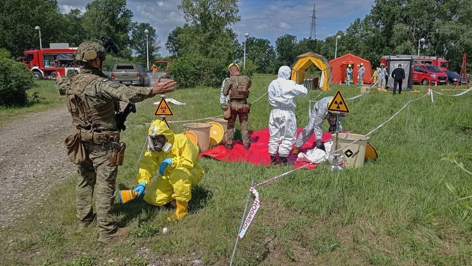 HZSCR: Hasiči z chemických laboratoří se zúčastnili mezinárodního CBRN tréninku v Chorvatsku