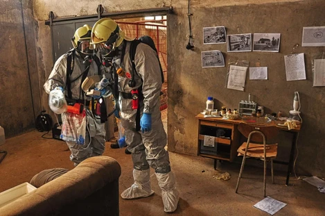 Hasiči spolu s policí procvičili novou typovou činnost - Nález nelegální drogové laboratoře