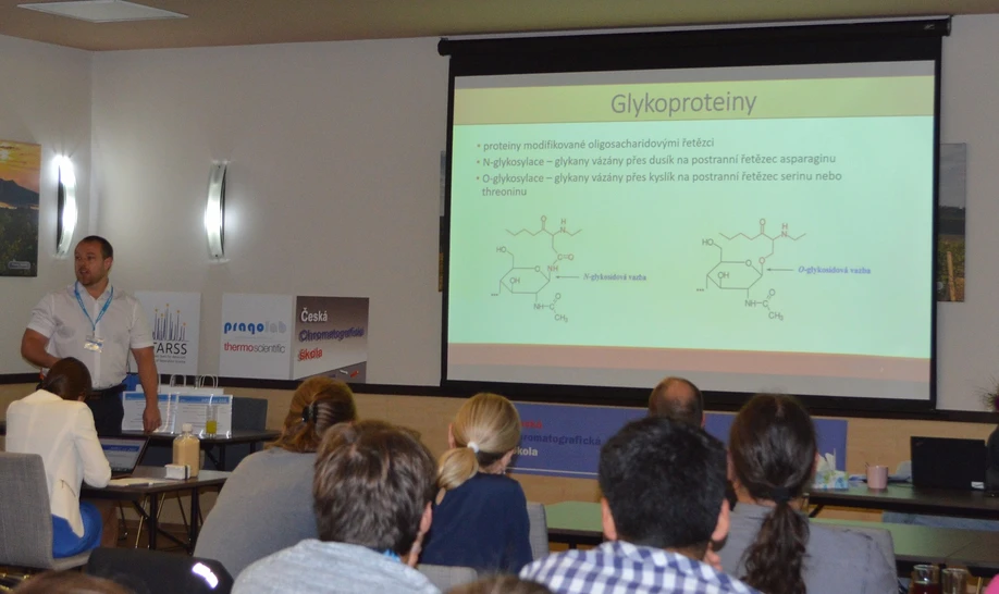 Hydrofilní interakční chromatografie při separaci intaktních glykopeptidů (P. Kozlík)