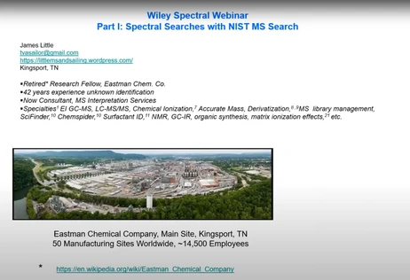 Část I: Spektrální vyhledávání pomocí NIST MS Search