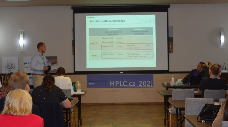 Kapalinová chromatografie Shimadzu (O. Hillmich, Shimadzu)