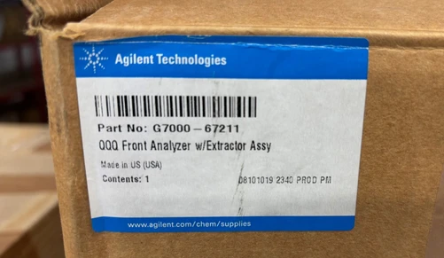 Agilent přední QQQ analyzátor se sestavou extraktorové čočky, G7000‑67211 (Nový)