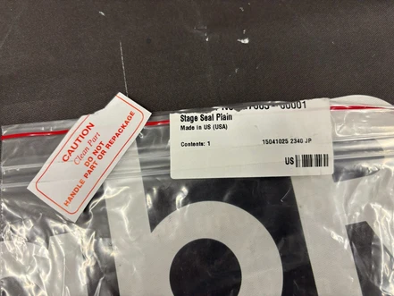 Agilent vakuový těsnicí prvek pro iontové zdroje Agilent GC/MS (Nový)