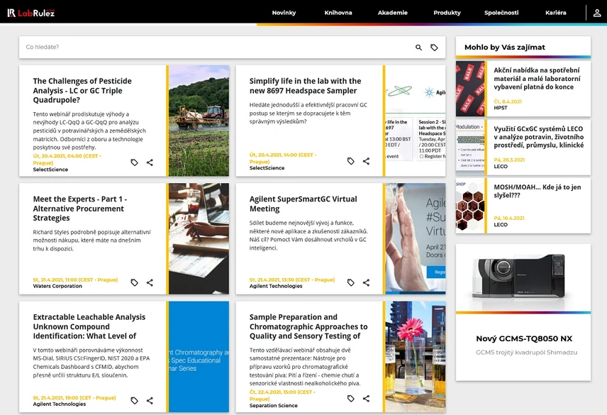 <p>LabRulez: GC a GCMS webináře 16. - 17. týden</p>
