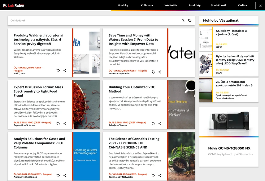 <p>LabRulez: GC a GCMS webináře 37. týden</p>
