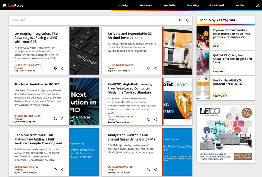 <p>LabRulez: GC a GC/MS webináře týden 11/2022</p>
