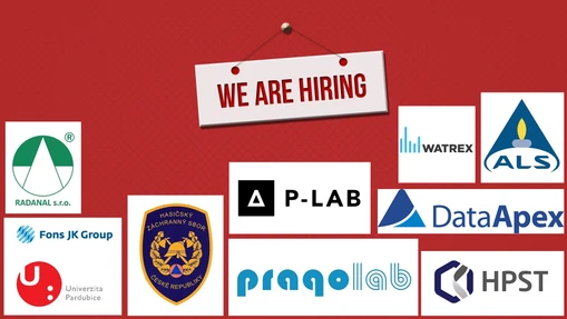 Přehled pracovních pozic - analytická chemie - březen 2022