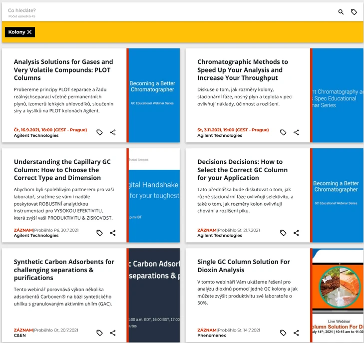 LabRulez: Webináře GC kolony