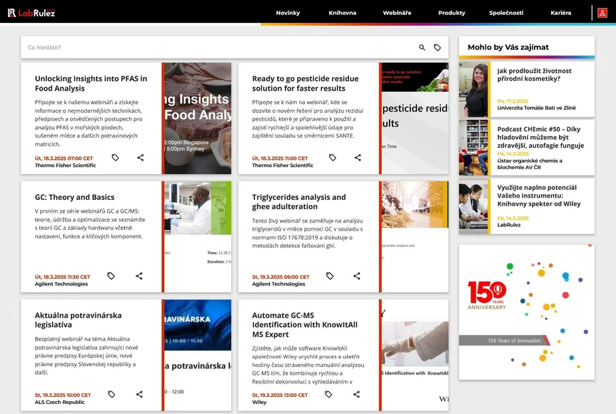 <p>LabRulez: Webináře LabRulezGCMS týden 12/2025</p>