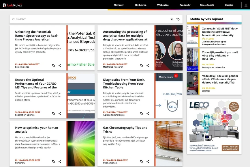 <p>LabRulez: Webináře LabRulezGCMS týden 14-15/2024</p>
