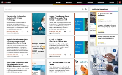Webináře LabRulezGCMS týden 15/2025