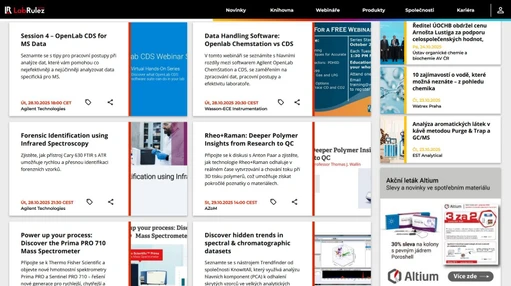 Webináře LabRulezGCMS týden 44/2025