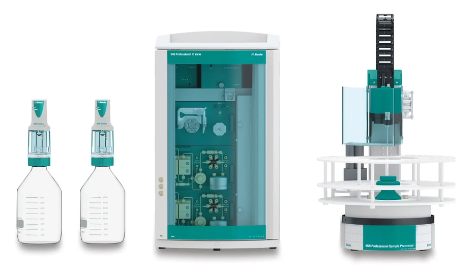 Metrohm: 940 Professional IC Vario - Iontový chromatograf, který potřebujete - maximální flexibilita