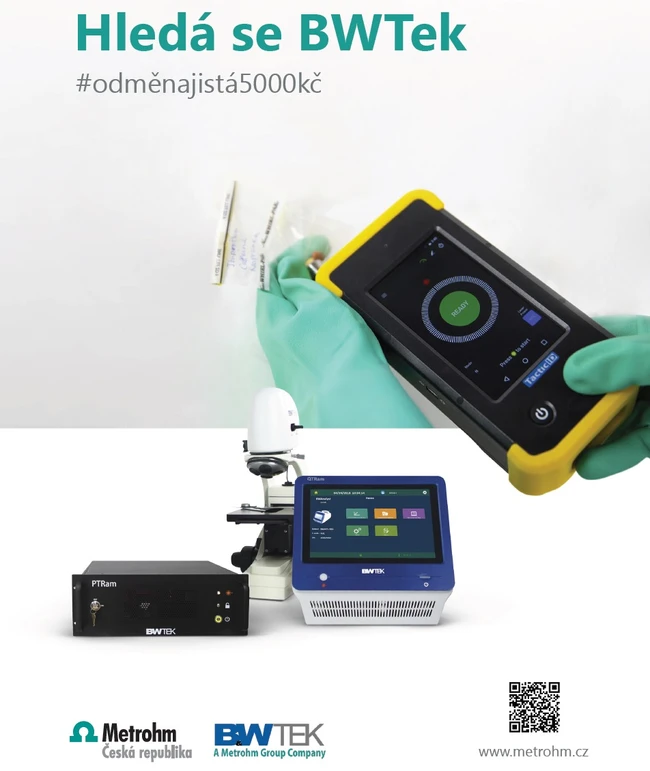 Metrohm: Hledá se BWTek - #odměnajistá5000kč