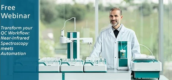 Transform your QC Workflow: Near-Infrared Spectroscopy meets Automation